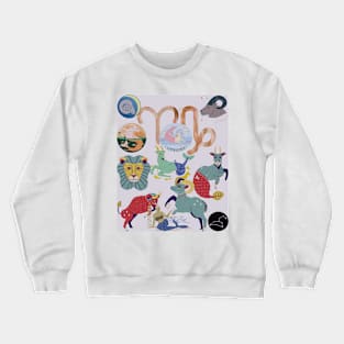 Horoscope design Crewneck Sweatshirt